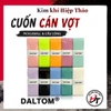 Quấn cán vợt cầu lông Daltom 2 lớp chính hãng cuốn cán vợt pickleball tennis cần câu cá êm tay bám chắc chống trơn trượt QC-DT2LV