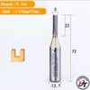 Dao phay CNC mũi cắt CNC gỗ ARDEN 2 me 3 cánh Thẳng TCT 3mm 4mm 5mm 6mm 0107 AK47-2 MCCNC-AD