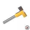 Mũi phay rãnh gỗ chữ T mũi soi thanh nhôm giá cài siêu thị cốt 6.35mm và 12.7mm Vàng MSCT-V-TQ