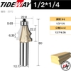 Mũi soi chỉ tơ gỗ phay 1 kẻ chỉ đũa mũi vẽ Tideway cao cấp 0907 MSVE-TW