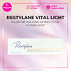RESTYLANE VITAL LIGHT / FILLER TRẺ HOÁ VÙNG DA MẶT, CỔ TAY VÀ VÙNG NGỰC 
