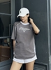 Ademar Paneled Grey Tshirt