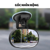 Gương Đa Năng Nhựa ABS Quan Sát Bé Trên Xe Ôtô Xoay 360 độ - Gương Phụ Theo Dõi Bé Ghế Sau An Toàn Cho Xe Hơi