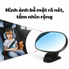 Gương Đa Năng Nhựa ABS Quan Sát Bé Trên Xe Ôtô Xoay 360 độ - Gương Phụ Theo Dõi Bé Ghế Sau An Toàn Cho Xe Hơi
