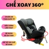 Ghế ngồi ô tô cho bé AYAEL Xoay 360 Chốt ISOFIX An toàn, Chuẩn Châu Âu R129 (0–12 tuổi)