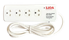 Ổ cắm kéo dài công suất cao LiOA 4SS2.5-3N