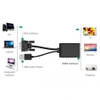 Cáp chuyển VGA to HDMI tích hợp Audio Ugreen 40213 chính hãng