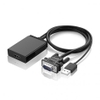 Cáp chuyển VGA to HDMI tích hợp Audio Ugreen 40213 chính hãng