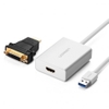 Cáp chuyển USB 3.0 to HDMI cao cấp chính hãng Ugreen 40229