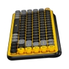 Bàn phím cơ không dây Logitech POP Keys (Vàng - đen) 920-010577