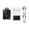 Ổ CỨNG GẮN NGOÀI SSD SAMSUNG T7 PORTABLE SHIELD 2TB 2.5 INCH USB 3.2 ĐEN chính hãng