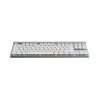 Bàn phím cơ Logitech G515 LightSpeed TKL Wireless White_920-012581
