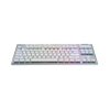 Bàn phím cơ không dây Logitech G915 X TKL Lightspeed (Wireless/Rgb/Tactile/Trắng)_920-012738