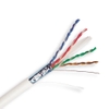 Cáp Mạng LS VINA CAT6A F/UTP 4Pair CM - White ( FTP-A-C6G-E1VN-M 0.5X004P/WH ) chính hãng