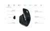 Chuột không dây Logitech MX Anywhere 3 for Mac (Đen) 910-005700