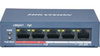 Switch mạng 4 cổng PoE 100M, 1 cổng uplink 10/100M , Layer 2 DS-3E0105P-E/M