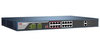 Hikvision Switch mạng 16 cổng PoE 100M, 2 cổng uplink 10/100/1000M , Layer 2 DS-3E0318P-E(C)