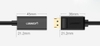 Cáp chuyển đổi Displayport to HDMI Ugreen 40363 hỗ trợ 4K chính hãng