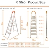 Thang 6 bậc xếp gọn chữ A (6 Step) THANG XP-6STEP