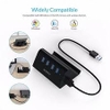 Bộ Chia USB HUB ORICO 4 cổng USB 3.0 5Gbps - SHC-U3-V2-BK