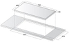 Bếp từ cao cấp 2 Từ Canzy CZ 898DP, Hai bản mạch