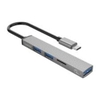 Bộ chia Type C ra 3 cổng USB 3.0 & 2.0 AH-12F-GY-BP