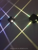 Đèn tường vuông 4 hướng 14W 8W RGB ngoài trời DMX512 đổi màu, Model SL3210