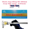 Thước Kẹp Đồng Hồ Mặt Vàng