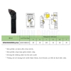 Cán Dao Tiện Ngoài Lắp Mảnh Chip WN08