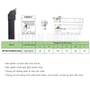 Cán Dao Tiện Ngoài Lắp Mảnh Chip TN16