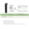 Cán Dao Tiện Ngoài Lắp Mảnh Chip CC09