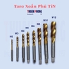[Xoắn] Taro Xoắn Phủ TiN (size 2-12mm) Ren Răng Bulong