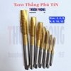 [Thẳng] Taro Thẳng Phủ TiN (Size 3-12mm) Ren Răng Bulong