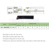Cán Dao Tiện Lỗ Lắp Mảnh Chip WN08