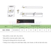 Cán Dao Tiện Lỗ Lắp Mảnh Chip TC16