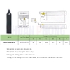 Cán Dao Tiện Ngoài Lắp Mảnh Chip DC11