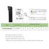 Cán Dao Tiện Ngoài Lắp Mảnh Chip CC09