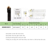 Cán Dao Tiện Ngoài Lắp Mảnh Chip SN12