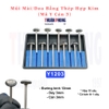 Mũi Mài/Doa Bằng Thép Hợp Kim Mã Y Cán 3mm Cán 6mm