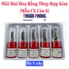 Mũi Mài/Doa Bằng Thép Hợp Kim - Mẫu CX Cán 6mm