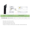 Cán Dao Tiện Ngoài Lắp Mảnh Chip DC11