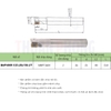 Cán Dao Phay BAP400R Lắp Mảnh Chip APMT1604