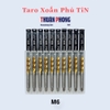 [Xoắn] Taro Xoắn Phủ TiN (size 2-12mm) Ren Răng Bulong