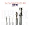[Ngắn 2F] Dao Phay Ngón YJ HSS M2 (Tốt)