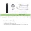 Cán Dao Tiện Ngoài Lắp Mảnh Chip CC09