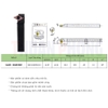 Cán Dao Tiện Lỗ Lắp Mảnh Chip DC07