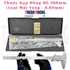 Thước Kẹp Đồng Hồ Mặt Vàng