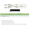 Cán Dao Tiện Lỗ Lắp Mảnh Chip WN08