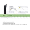 Cán Dao Tiện Ngoài Lắp Mảnh Chip DC11