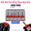 Mũi Mài/Doa Bằng Thép Hợp Kim - Mẫu CX Cán 6mm